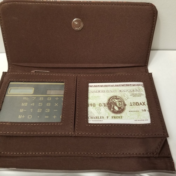 Rising Sun Embossed Leather Wallet NWOT Women's - Picture 6 of 7